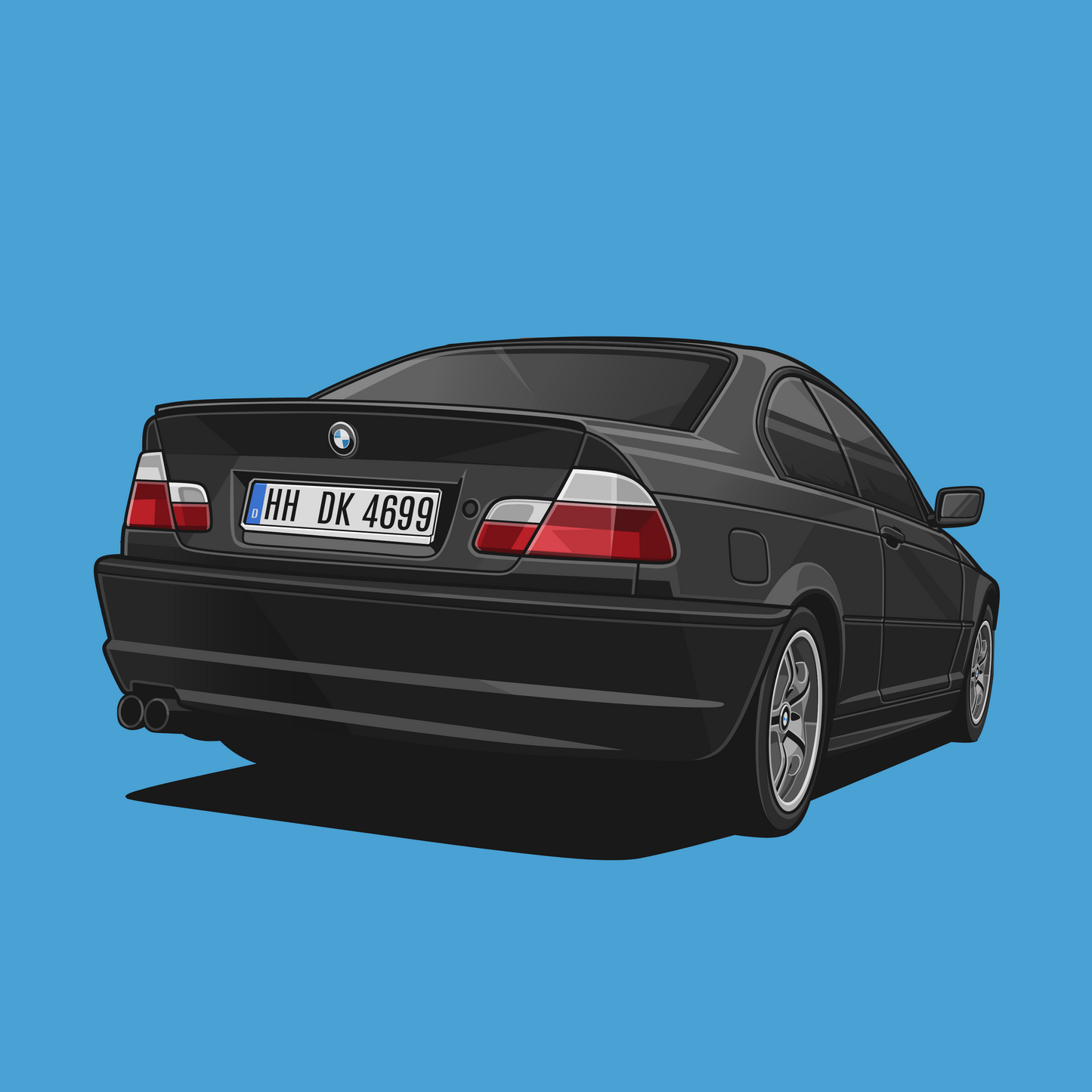 Dein Auto als digitales Design - Bolidenposter