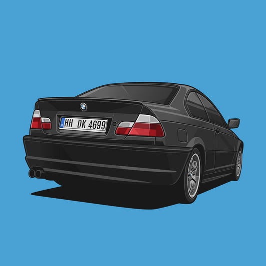 Dein Auto als digitales Design - Bolidenposter